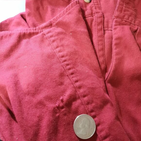 Wranglers Shirt Men's 3xl Casual Long Sleeve Button Down Long Sleeve Red - Picture 9 of 9